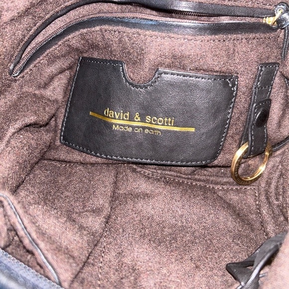David & scotti Made on earth black purse - super soft - Picture 11 of 14